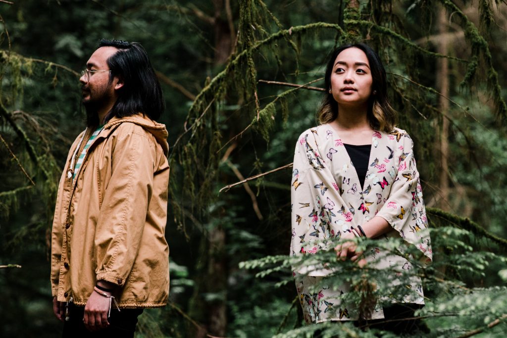 A brother and sister band branding session in North Vancouver
