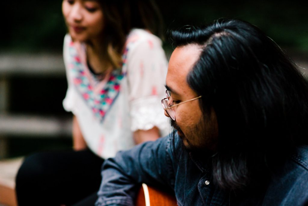A brother and sister band branding session in North Vancouver
