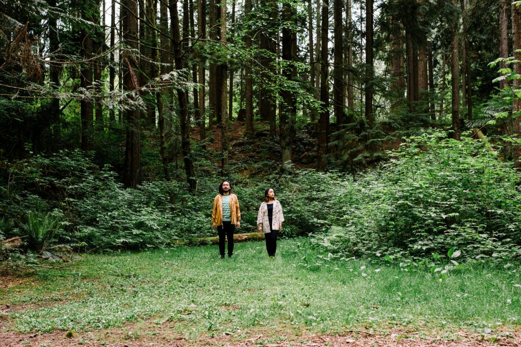 A brother and sister band branding session in North Vancouver